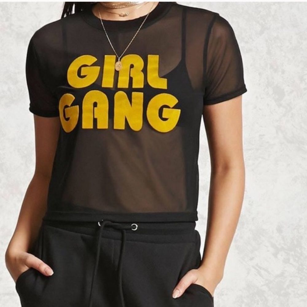 💕 HOST PICK 💕 Forever 21 Girl Gang Shirt